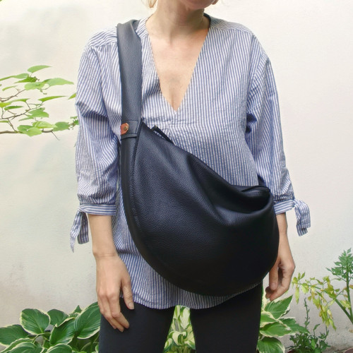 BOHO BLACK Bag - leather — foto 1