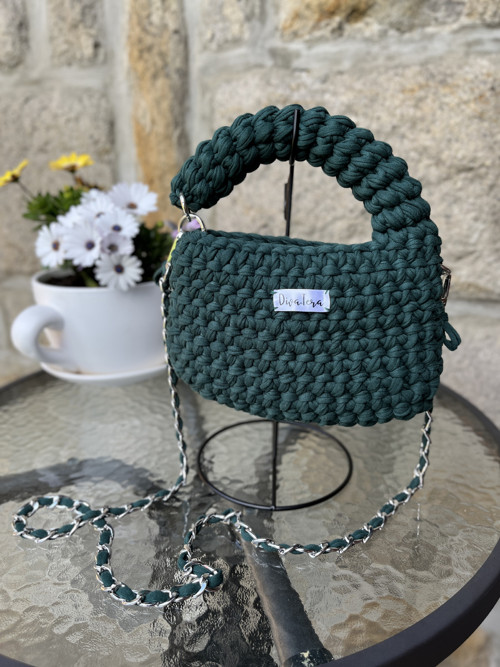 Kabelka Emili green