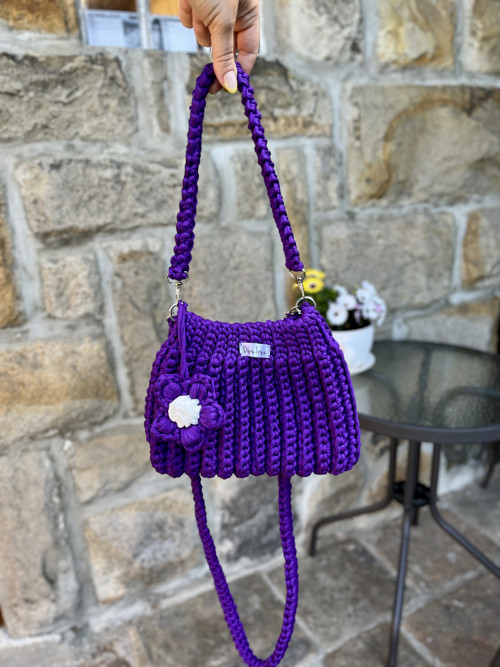 Kabelka Elie purpel