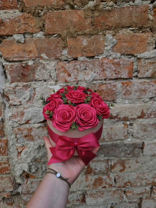 Barbie Pink květinový boxík