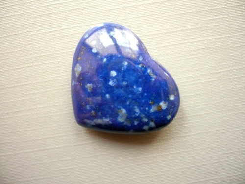 Srdíčko - lapis lazuli 28 mm, č.5f