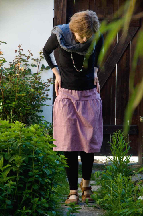 SUKNĚ mauve