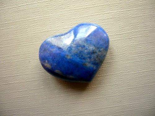 Srdíčko - lapis lazuli 24 mm, č.12f