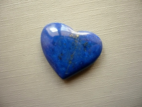 Srdíčko - lapis lazuli 24 mm, č.13f