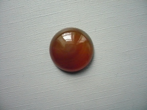 Kabošon - červený achát 18 mm, č.10Af
