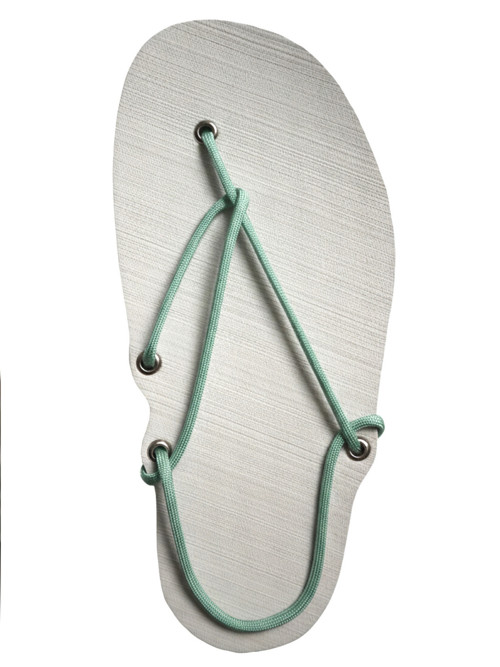 Sandály (bílá x pastel green)