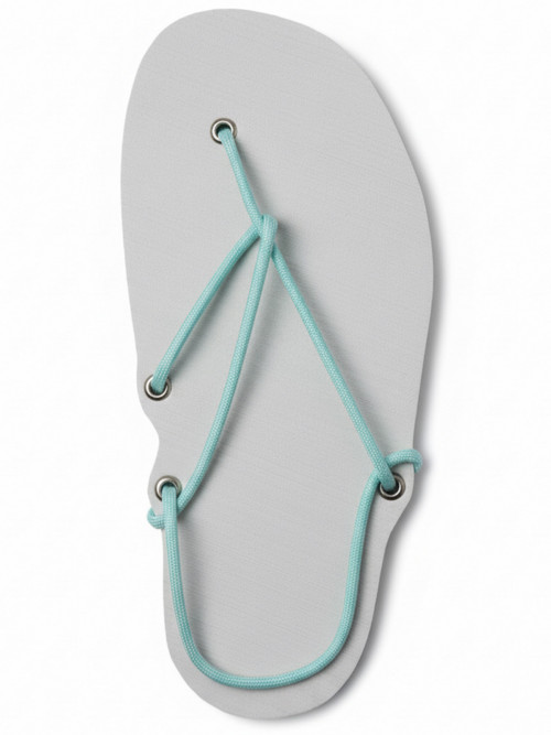 Sandály (bílá x pastel mint) — foto 1