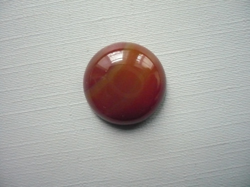 Kabošon - červený achát 18 mm, č.34Af