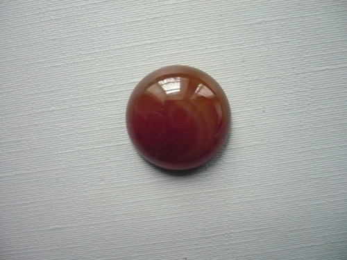 Kabošon - červený achát 18 mm, č.35Af