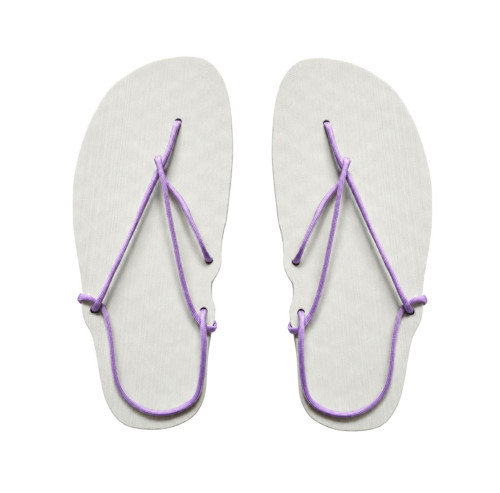 Sandály (bílá x pastel purple)