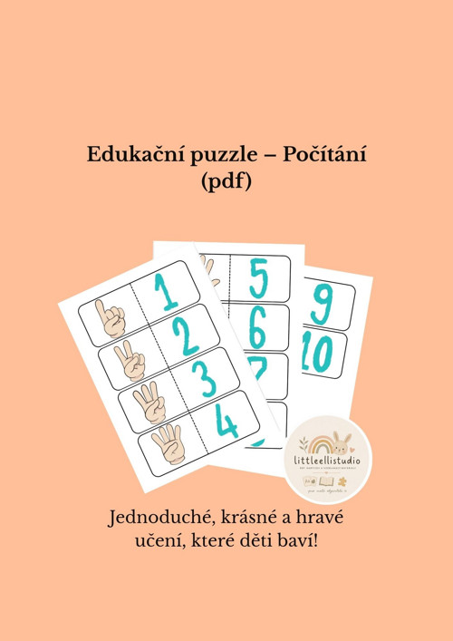 Zábavné puzzle - počty (pdf)
