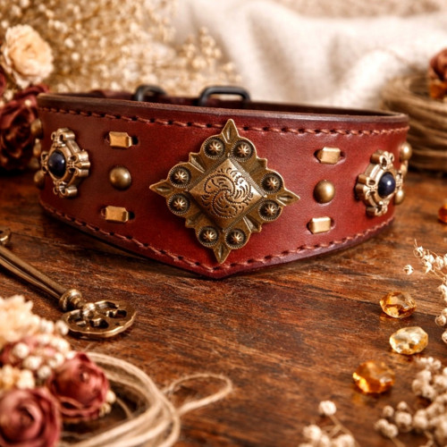 Heritage – elegantný vintage obojok pre psa