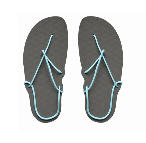 Sandály (šedá x pastel blue) — foto 1