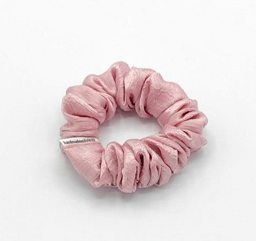 Scrunchie gumička růžová S