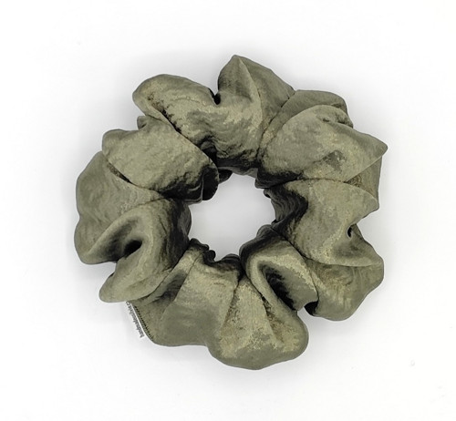 Scrunchie gumička zelená Dion XXL — foto 1
