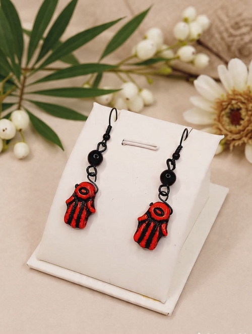Náušnice Hamsa Beads — foto 1