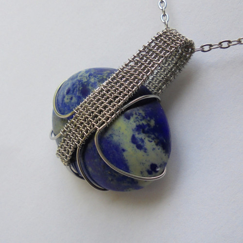 Přívěsek - Lapis lazuli /22 — foto 1