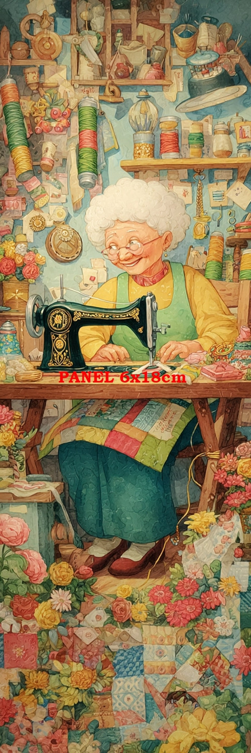 Kočárkovina panel 6x18 cm skladem