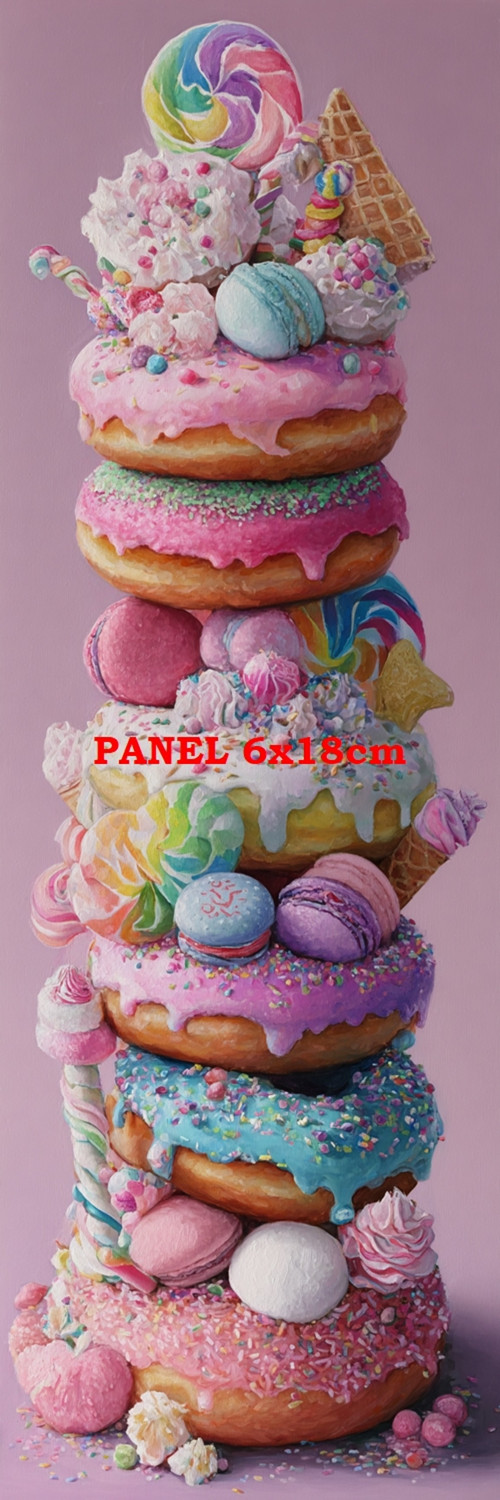 Bavlněný panel 6x18 cm - skladem — foto 1