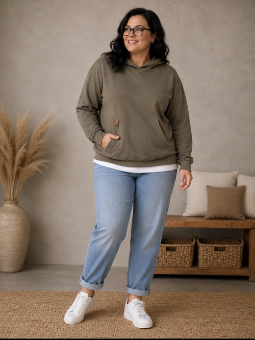 Mikina - plus size