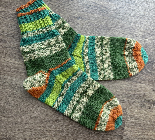 Ručně pletené ponožky vel. 39-40