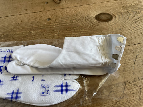 Tabi japonské plátěné ponožky — foto 1