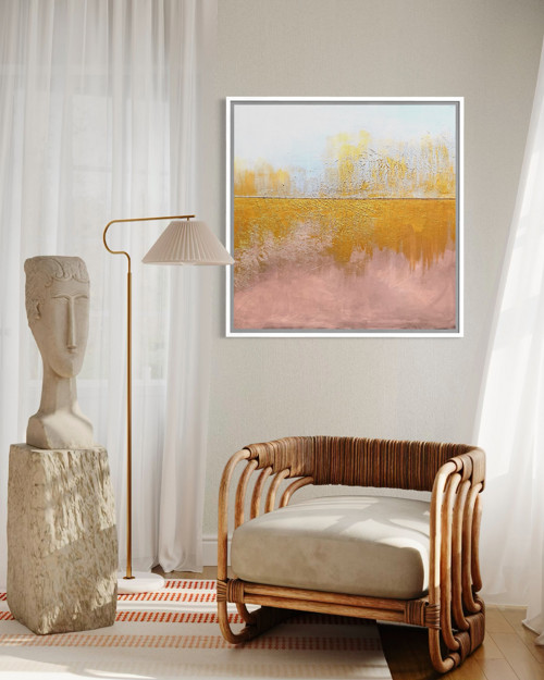 Reflection, 80x80cm