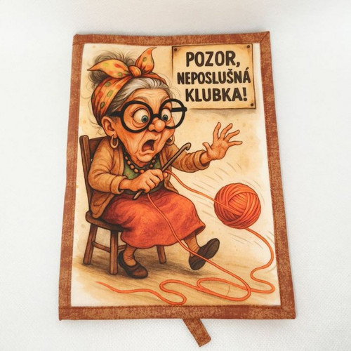 Obal na knihu Pozor neposlušná klubka