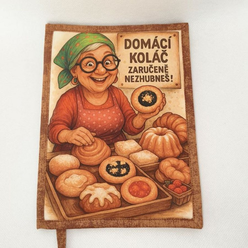 Obal na knihu Domácí koláč