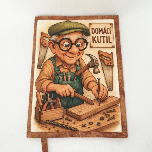 Obal na knihu Domácí kutil