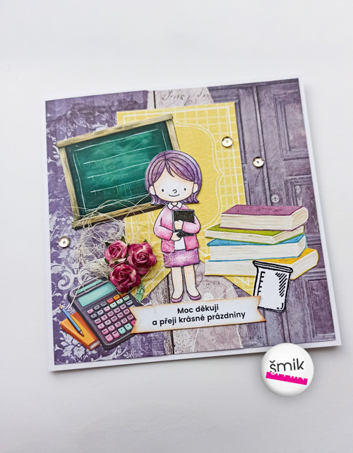 Poděkování paní učitelce "A Little if Inspiration"