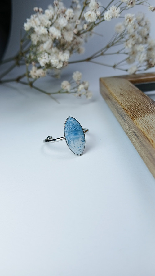 ​Prsten Seafoam v marquise tvaru