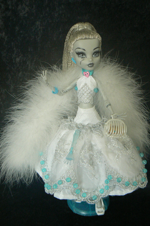 OOAK sběratelská panenka Monster High Frankie