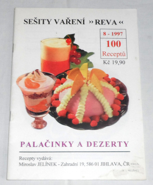 PALAČINKY a DEZERTY, Reva č. 8, 100 receptů