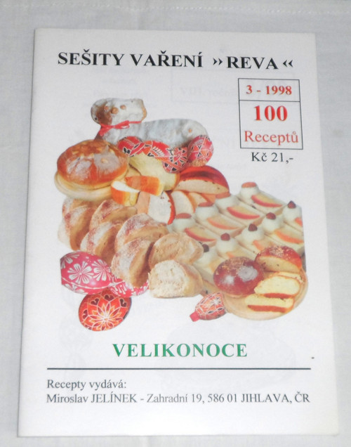 VELIKONOCE, Reva č. 3, 100 receptů