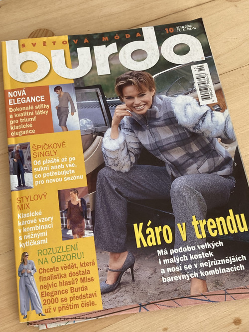 Časopis - BURDA 10/2000