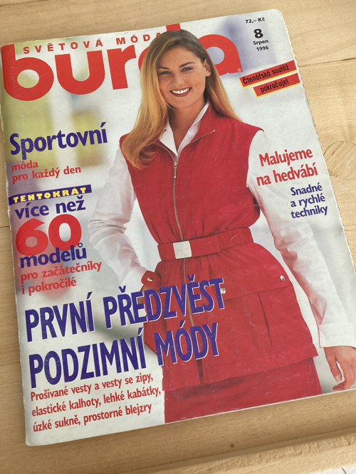 Časopis - BURDA 08/1996 — foto 1
