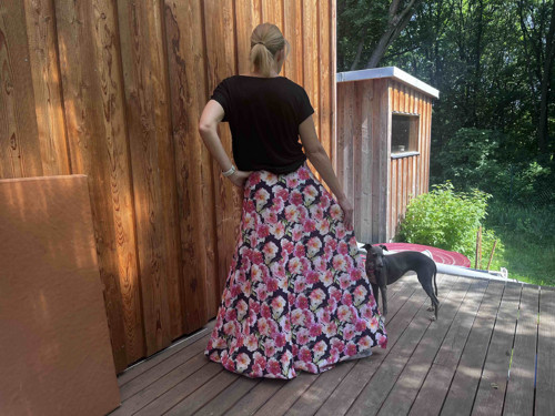 Půlkolová na míru zavinovací a nebo do gumy