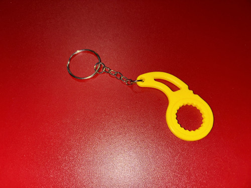 Fidget spinner přívěsek na klíče lV.
