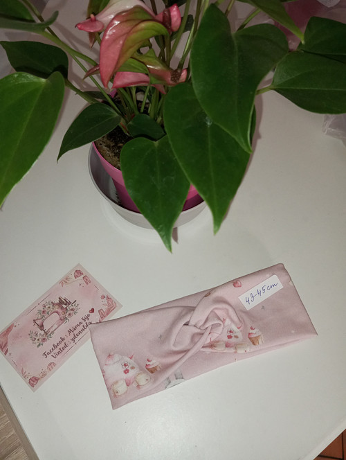 Čelenka 43-45cm růžová — foto 1
