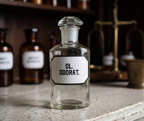 Ol. Odorat. ...starožitná lékárenská lahev