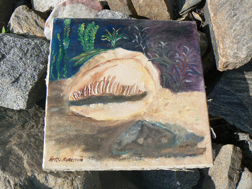 Obraz. Malba na plátně, 30 x 30 cm