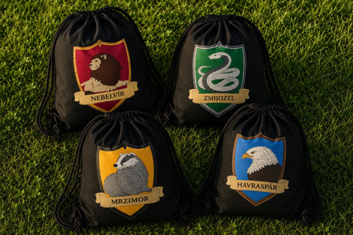 Kolekce fantasy vaků na záda - tmavý set