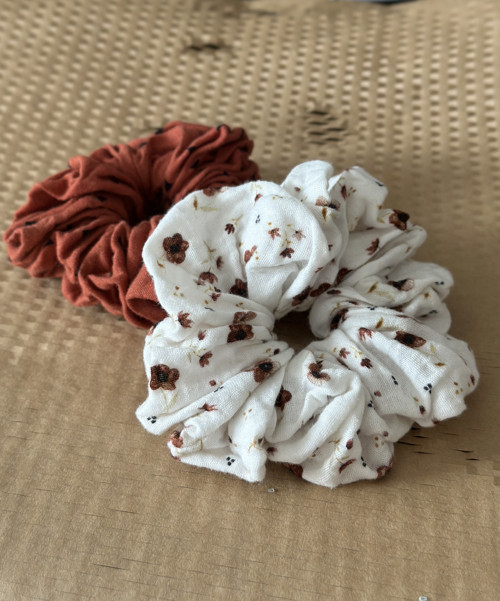 Set 2 ks | Gumička do vlasů - Scrunchie