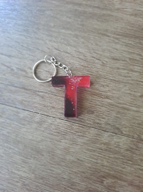 Klíčenka písmeno T — foto 1