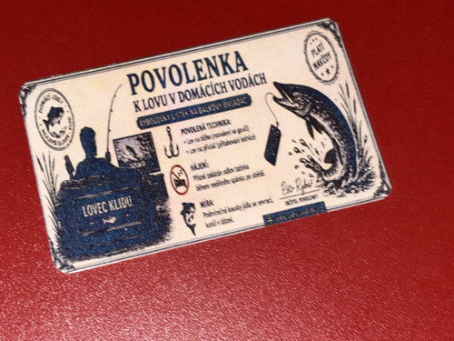 Povolenka k lovu v domácích vodách