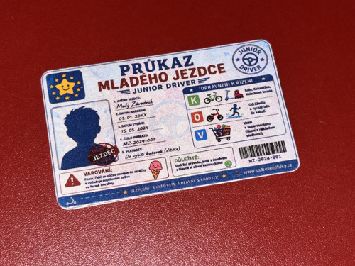 Průkaz mladého jezdce - junior driver — foto 1