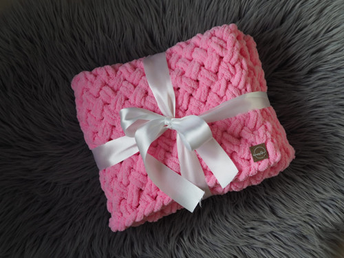 Ručně pletená deka