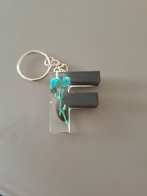 Klíčenka písmeno F — foto 1