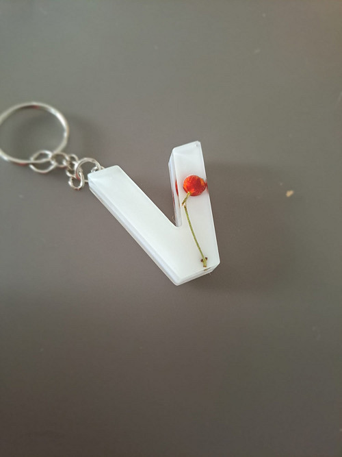 Klíčenka písmeno V — foto 1